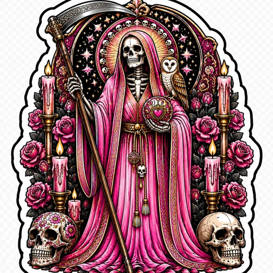 Let's do her up in pink. 