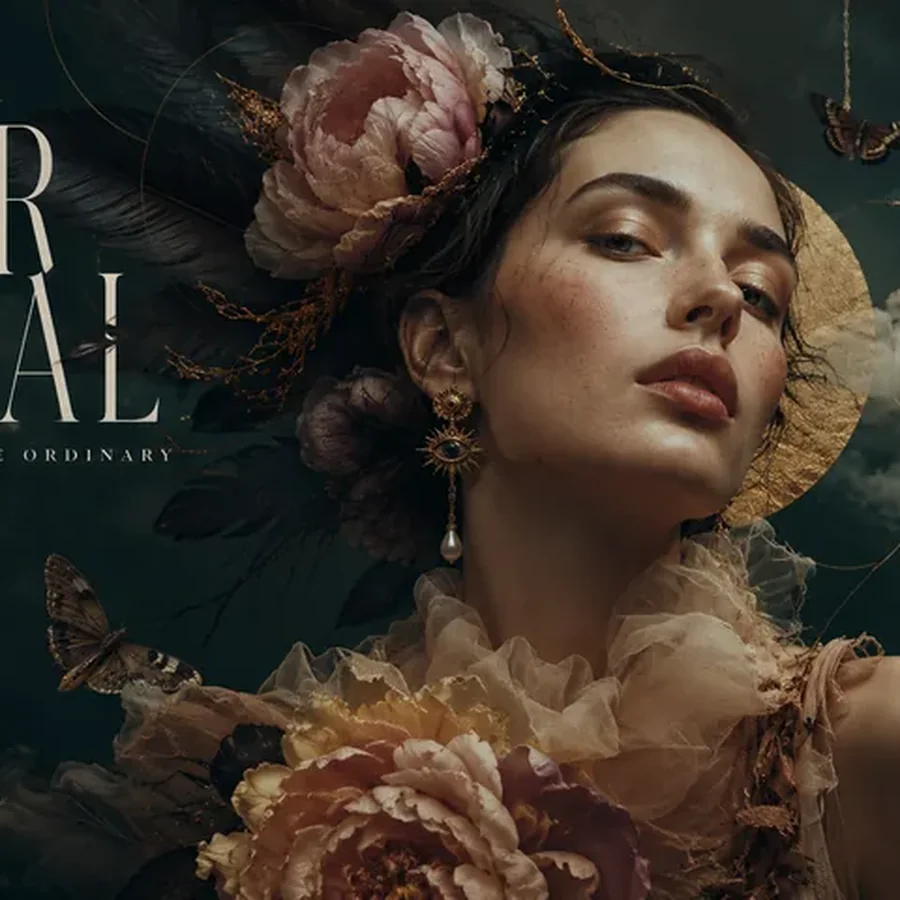 Surreal Bloom Fashion Cover