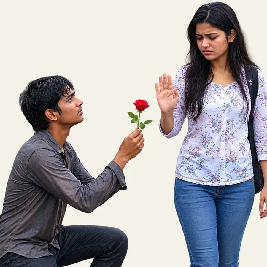 Rose Rejected: A Pleading Gesture