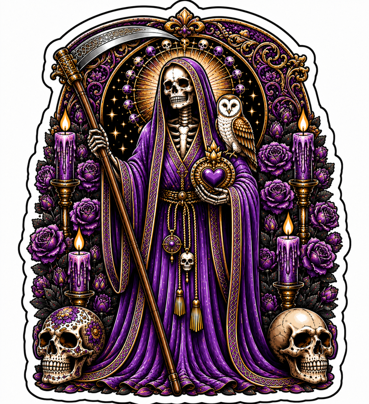 purple