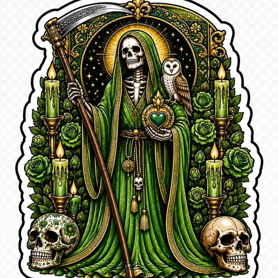 Let's do her in green. 