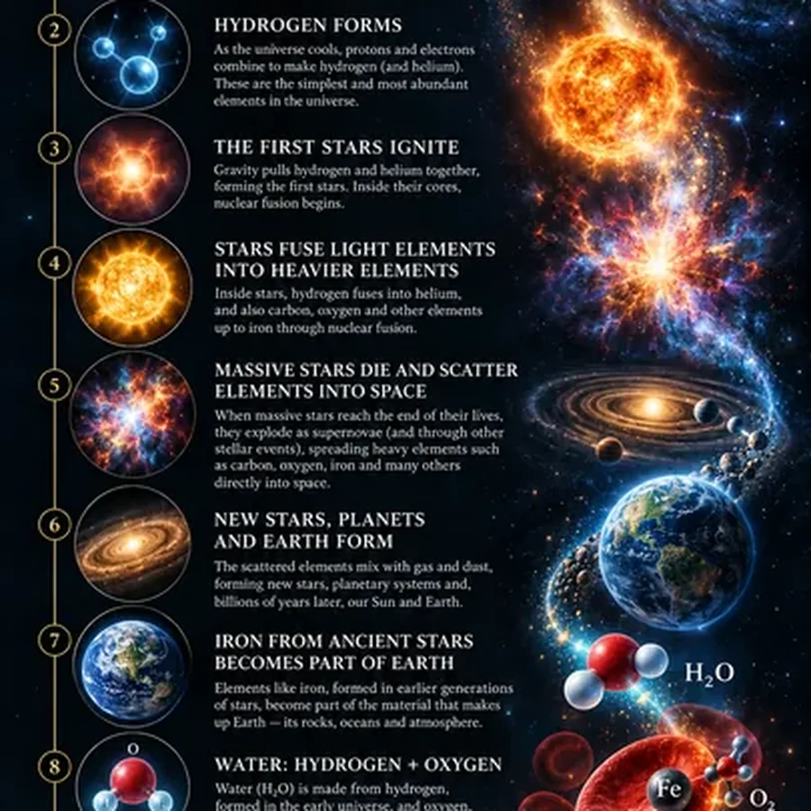 We came from stars