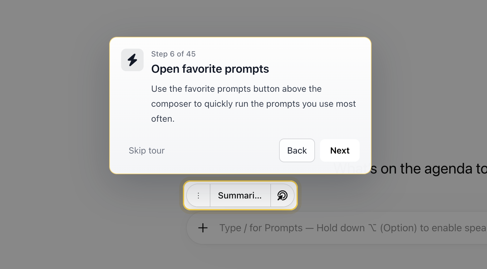 Superpower ChatGPT onboarding walkthrough