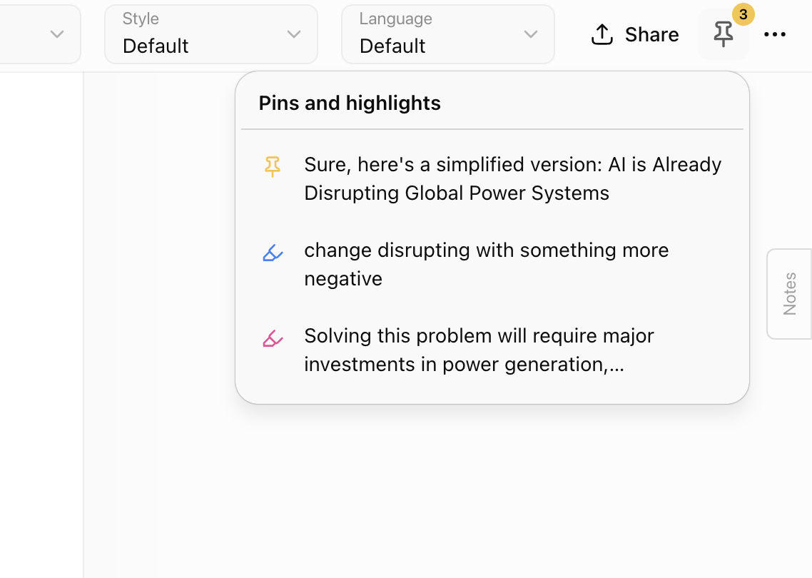 Superpower ChatGPT pinned and highlights